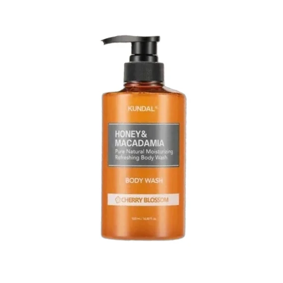 Kundal Honey & Macadamia Pure Body Wash 500ml hydrating body cleanser